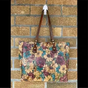 PATRICIA NASH FRESCO BOUQUET SOLARO
LEATHER TOTE